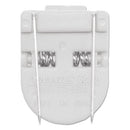 Advantus wholesale. Wall Clips For Fabric Panels, 40 Sheets, White, 50-box. HSD Wholesale: Janitorial Supplies, Breakroom Supplies, Office Supplies.