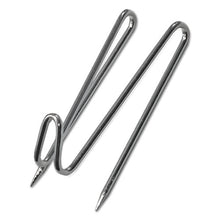Load image into Gallery viewer, Advantus wholesale. Panel Wall Wire Hooks, Silver, 25 Hooks-pack. HSD Wholesale: Janitorial Supplies, Breakroom Supplies, Office Supplies.