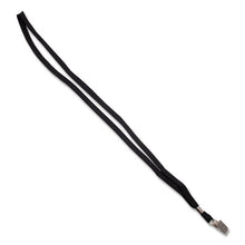 Load image into Gallery viewer, Advantus wholesale. Deluxe Lanyards, Clip Style, 36&quot; Long, Black, 24-box. HSD Wholesale: Janitorial Supplies, Breakroom Supplies, Office Supplies.