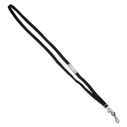 Advantus wholesale. Deluxe Safety Lanyards, J-hook Style, 36" Long, Black, 24-box. HSD Wholesale: Janitorial Supplies, Breakroom Supplies, Office Supplies.