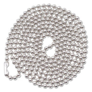 Advantus wholesale. Id Badge Holder Chain, Ball Chain Style, 36