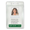 Advantus wholesale. Security Id Badge Holder, Vertical, 3.13 X 4.88, Clear, 50-box. HSD Wholesale: Janitorial Supplies, Breakroom Supplies, Office Supplies.