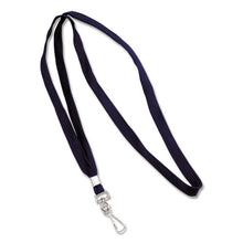 Load image into Gallery viewer, Advantus wholesale. Deluxe Lanyards, J-hook Style, 36&quot; Long, Blue, 24-box. HSD Wholesale: Janitorial Supplies, Breakroom Supplies, Office Supplies.