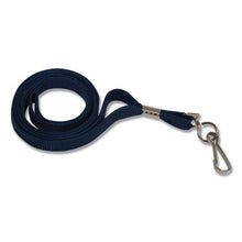 Load image into Gallery viewer, Advantus wholesale. Deluxe Lanyards, J-hook Style, 36&quot; Long, Blue, 24-box. HSD Wholesale: Janitorial Supplies, Breakroom Supplies, Office Supplies.