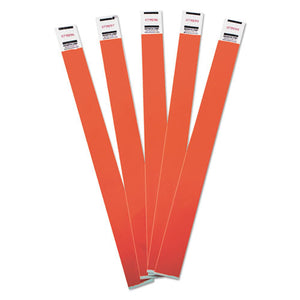 Advantus wholesale. Crowd Management Wristbands, Sequentially Numbered, 9 3-4 X 3-4, Red, 500-pack. HSD Wholesale: Janitorial Supplies, Breakroom Supplies, Office Supplies.