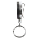Advantus wholesale. Heavy-duty Retractable Id Card Reel, 18 1-2" Extension, Black-chrome, 6-pack. HSD Wholesale: Janitorial Supplies, Breakroom Supplies, Office Supplies.
