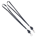Advantus wholesale. Lanyards With Retractable Id Reels, Ring Style, 34" Long, Black, 12-pk. HSD Wholesale: Janitorial Supplies, Breakroom Supplies, Office Supplies.