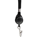 Advantus wholesale. Lanyards With Retractable Id Reels, Clip Style, 34" Long, Black, 12-carton. HSD Wholesale: Janitorial Supplies, Breakroom Supplies, Office Supplies.