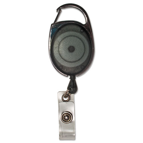 Advantus wholesale. Carabiner-style Retractable Id Card Reel, 30