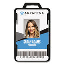 Advantus wholesale. Secure-two Card Rfid Blocking Badge, 3.68 X 2.38, Black, 20-pack. HSD Wholesale: Janitorial Supplies, Breakroom Supplies, Office Supplies.