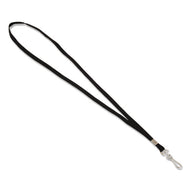 Advantus wholesale. Deluxe Lanyard, Metal J-hook Fastener, Black. HSD Wholesale: Janitorial Supplies, Breakroom Supplies, Office Supplies.