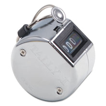 Load image into Gallery viewer, Bates® wholesale. Tally I Hand Model Tally Counter, Registers 0-9999, Chrome. HSD Wholesale: Janitorial Supplies, Breakroom Supplies, Office Supplies.