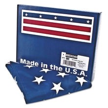 Load image into Gallery viewer, Advantus wholesale. All-weather Outdoor U.s. Flag, Heavyweight Nylon, 3 Ft X 5 Ft. HSD Wholesale: Janitorial Supplies, Breakroom Supplies, Office Supplies.