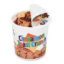 General Mills wholesale. Cinnamon Toast Crunch Cereal, Single-serve 2 Oz Cup, 6-pack. HSD Wholesale: Janitorial Supplies, Breakroom Supplies, Office Supplies.