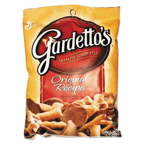 General Mills wholesale. Gardetto's Snack Mix, Original Flavor, 5.5 Oz Bag, 7-box. HSD Wholesale: Janitorial Supplies, Breakroom Supplies, Office Supplies.