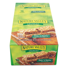 Load image into Gallery viewer, Nature Valley® wholesale. Granola Bars, Oats&#39;n Honey Cereal, 1.5 Oz Bar, 18-box. HSD Wholesale: Janitorial Supplies, Breakroom Supplies, Office Supplies.