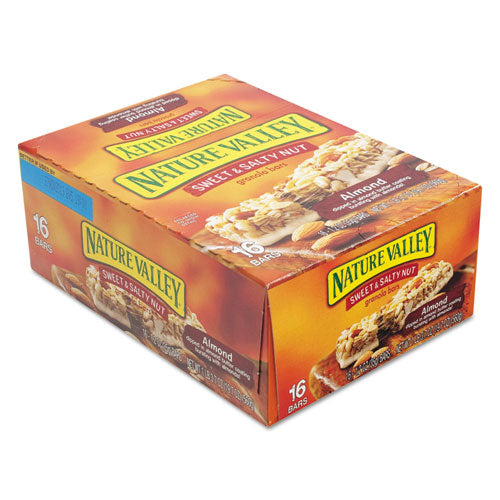 Nature Valley® wholesale. Granola Bars, Sweet And Salty Nut Almond Cereal, 1.2 Oz Bar, 16-box. HSD Wholesale: Janitorial Supplies, Breakroom Supplies, Office Supplies.