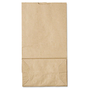 General wholesale. Grocery Paper Bags, 35 Lbs Capacity, #6, 6"w X 3.63"d X 11.06"h, Kraft, 500 Bags. HSD Wholesale: Janitorial Supplies, Breakroom Supplies, Office Supplies.