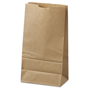 General wholesale. Grocery Paper Bags, 35 Lbs Capacity, #6, 6"w X 3.63"d X 11.06"h, Kraft, 500 Bags. HSD Wholesale: Janitorial Supplies, Breakroom Supplies, Office Supplies.