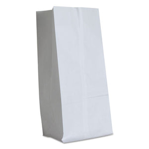 General wholesale. Grocery Paper Bags, 40 Lbs Capacity, #16, 7.75"w X 4.81"d X 16"h, White, 500 Bags. HSD Wholesale: Janitorial Supplies, Breakroom Supplies, Office Supplies.