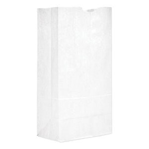 General wholesale. Grocery Paper Bags, 40 Lbs Capacity, #20, 8.25"w X 5.94"d X 16.13"h, White, 500 Bags. HSD Wholesale: Janitorial Supplies, Breakroom Supplies, Office Supplies.