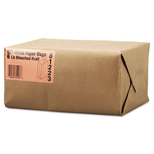 Load image into Gallery viewer, General wholesale. Grocery Paper Bags, 35 Lbs Capacity, #6, 6&quot;w X 3.63&quot;d X 11.06&quot;h, White, 500 Bags. HSD Wholesale: Janitorial Supplies, Breakroom Supplies, Office Supplies.
