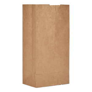 General wholesale. Grocery Paper Bags, 50 Lbs Capacity, #4, 5"w X 3.13"d X 9.75"h, Kraft, 500 Bags. HSD Wholesale: Janitorial Supplies, Breakroom Supplies, Office Supplies.