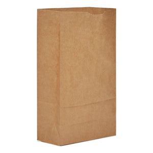 General wholesale. Grocery Paper Bags, 50 Lbs Capacity, #6, 6"w X 3.63"d X 11.06"h, Kraft, 500 Bags. HSD Wholesale: Janitorial Supplies, Breakroom Supplies, Office Supplies.