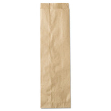 Load image into Gallery viewer, General wholesale. Liquor-takeout Quart-sized Paper Bags, 35 Lbs Capacity, Quart, 4.25&quot;w X 2.5&quot;d X 16&quot;h, Kraft, 500 Bags. HSD Wholesale: Janitorial Supplies, Breakroom Supplies, Office Supplies.