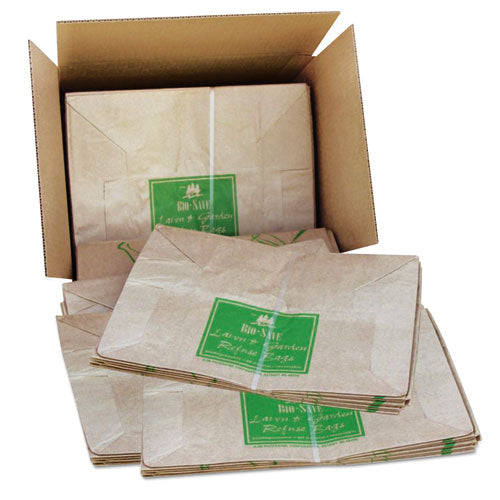 General wholesale. Lawn And Leaf Bags, 30 Gal, 16" X 35", Kraft, 50 Bags. HSD Wholesale: Janitorial Supplies, Breakroom Supplies, Office Supplies.