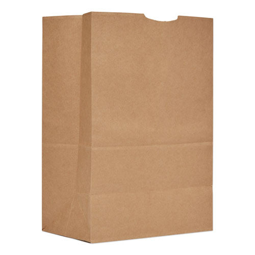 General wholesale. Grocery Paper Bags, 52 Lbs Capacity, 1-6 Bbl, 12"w X 7"d X 17"h, Kraft, 500 Bags. HSD Wholesale: Janitorial Supplies, Breakroom Supplies, Office Supplies.