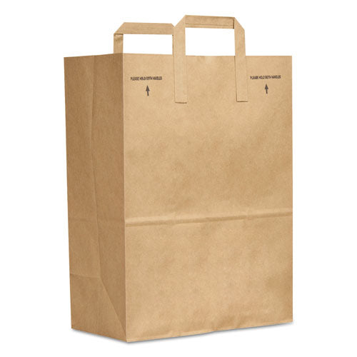 General wholesale. Grocery Paper Bags, 70 Lbs Capacity, 1-6 Bbl, 12"w X 7"d X 17"h, Kraft, 300 Bags. HSD Wholesale: Janitorial Supplies, Breakroom Supplies, Office Supplies.