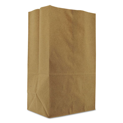 General wholesale. Grocery Paper Bags, 57 Lbs Capacity, 1-8 Bbl, 10.13"w X 6.75"d X 14.38"h, Kraft, 500 Bags. HSD Wholesale: Janitorial Supplies, Breakroom Supplies, Office Supplies.