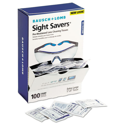 Bausch & Lomb wholesale. Sight Savers Premoistened Lens Cleaning Tissues, 100-box, 10 Boxes-carton. HSD Wholesale: Janitorial Supplies, Breakroom Supplies, Office Supplies.