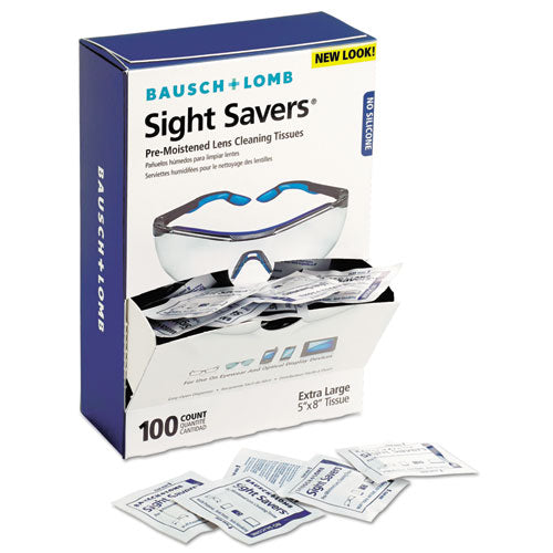 Bausch & Lomb wholesale. Sight Savers Premoistened Lens Cleaning Tissues, 100 Tissues-box. HSD Wholesale: Janitorial Supplies, Breakroom Supplies, Office Supplies.