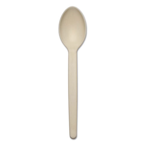 CONSERVE® wholesale. Corn Starch Cutlery, Spoon, White, 100-pack. HSD Wholesale: Janitorial Supplies, Breakroom Supplies, Office Supplies.