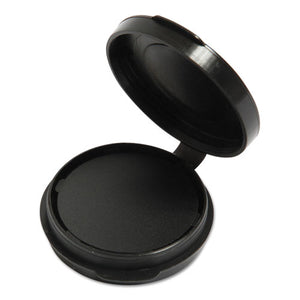 SICURIX® wholesale. Fingerprint Ink Pad, 1 1-2" Diameter, Black. HSD Wholesale: Janitorial Supplies, Breakroom Supplies, Office Supplies.