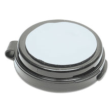 Load image into Gallery viewer, SICURIX® wholesale. Fingerprint Ink Pad, 1 1-2&quot; Diameter, Black. HSD Wholesale: Janitorial Supplies, Breakroom Supplies, Office Supplies.