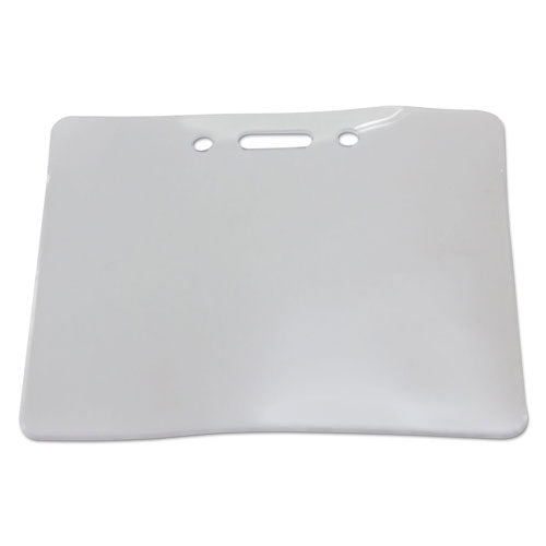 SICURIX® wholesale. Sicurix Proximity Badge Holder, Horizontal, 4w X 3h, Clear, 50-pack. HSD Wholesale: Janitorial Supplies, Breakroom Supplies, Office Supplies.