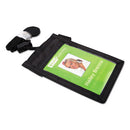 SICURIX® wholesale. Sicurix Id Neck Pouch, Vertical, 3 X 4 3-4, Black. HSD Wholesale: Janitorial Supplies, Breakroom Supplies, Office Supplies.