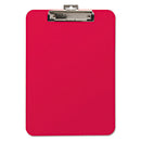 Mobile OPS® wholesale. Unbreakable Recycled Clipboard, 1-4" Capacity, 8 1-2 X 11, Red. HSD Wholesale: Janitorial Supplies, Breakroom Supplies, Office Supplies.