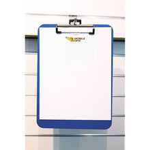 Load image into Gallery viewer, Mobile OPS® wholesale. Unbreakable Recycled Clipboard, 1-4&quot; Capacity, 8 1-2 X 11, Blue. HSD Wholesale: Janitorial Supplies, Breakroom Supplies, Office Supplies.