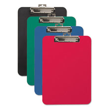 Load image into Gallery viewer, Mobile OPS® wholesale. Unbreakable Recycled Clipboard, 1-4&quot; Capacity, 8 1-2 X 11, Blue. HSD Wholesale: Janitorial Supplies, Breakroom Supplies, Office Supplies.