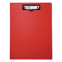 Load image into Gallery viewer, Mobile OPS® wholesale. Portfolio Clipboard With Low-profile Clip, 1-2&quot; Capacity, 8 1-2 X 11, Red. HSD Wholesale: Janitorial Supplies, Breakroom Supplies, Office Supplies.