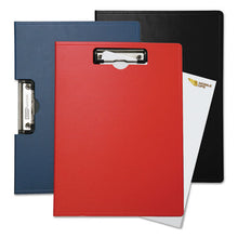 Load image into Gallery viewer, Mobile OPS® wholesale. Portfolio Clipboard With Low-profile Clip, 1-2&quot; Capacity, 8 1-2 X 11, Red. HSD Wholesale: Janitorial Supplies, Breakroom Supplies, Office Supplies.