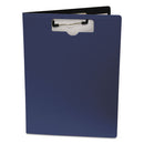Mobile OPS® wholesale. Portfolio Clipboard With Low-profile Clip, 1-2" Capacity, 8 1-2 X 11, Blue. HSD Wholesale: Janitorial Supplies, Breakroom Supplies, Office Supplies.
