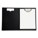 Mobile OPS® wholesale. Portfolio Clipboard With Low-profile Clip, 1-2" Capacity, 8 1-2 X 11, Blue. HSD Wholesale: Janitorial Supplies, Breakroom Supplies, Office Supplies.