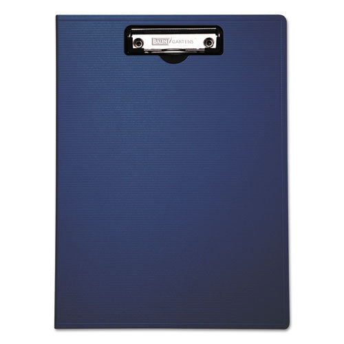 Mobile OPS® wholesale. Portfolio Clipboard With Low-profile Clip, 1-2" Capacity, 8 1-2 X 11, Blue. HSD Wholesale: Janitorial Supplies, Breakroom Supplies, Office Supplies.