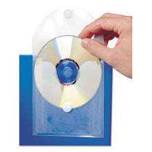 Load image into Gallery viewer, Baumgartens® wholesale. Cd Pocket, Clear-white, 5-pack. HSD Wholesale: Janitorial Supplies, Breakroom Supplies, Office Supplies.