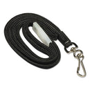 SICURIX® wholesale. Safety Breakaway Lanyard With Hook, 36", Black. HSD Wholesale: Janitorial Supplies, Breakroom Supplies, Office Supplies.
